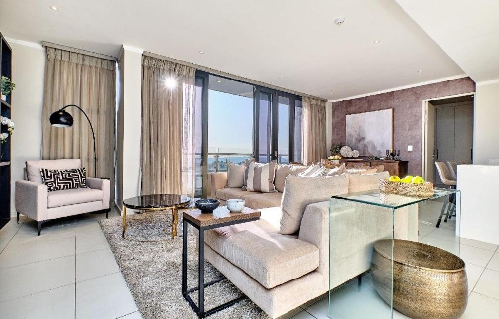 Two professionals discussing property management